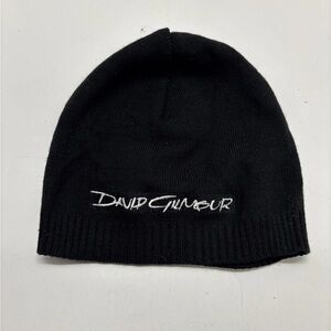 Vintage David Gilmour Beanie Hat Black